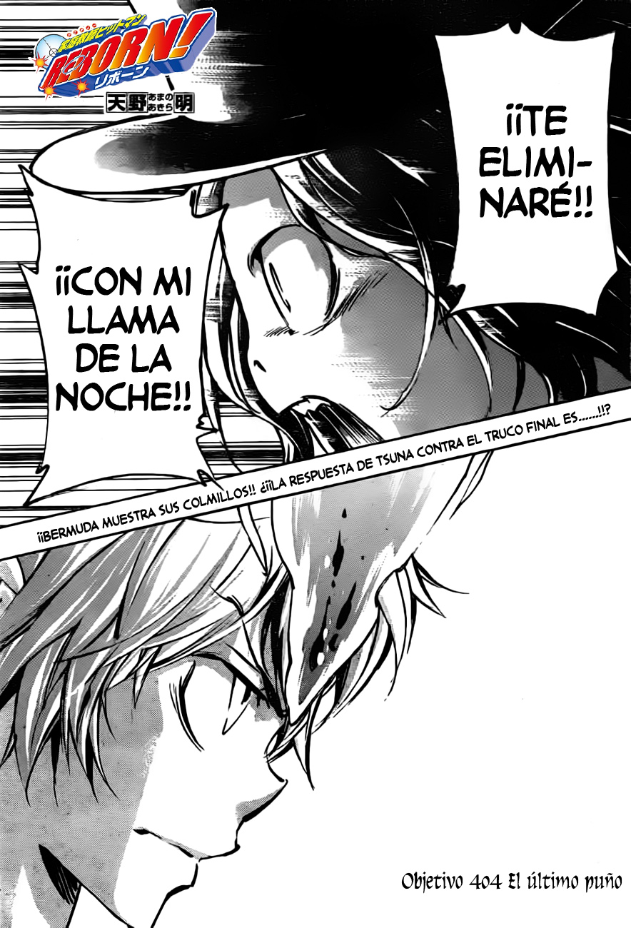 Katekyo Hitman Reborn!-Chapter 404