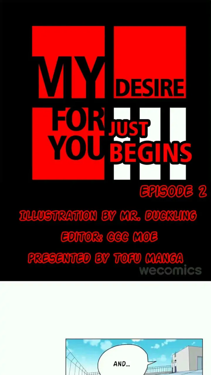 My Desire For You Just Begins-Chapter 2